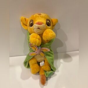 Disney Parks Baby Simba stuffed animal